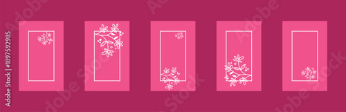 set of vector banners