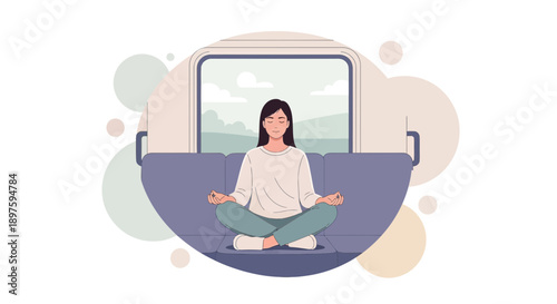 Calm Commute Mindful Meditation Serenity On The Go Tranquil Train Journey