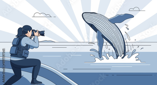 Capturing Majestic Whale Breach Wildlife Photography Adventure