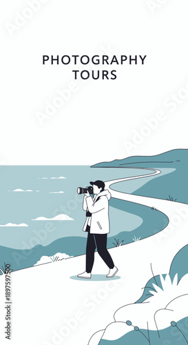 Capturing Scenic Beauty Professional Photographer Embarks on Coastal Journey