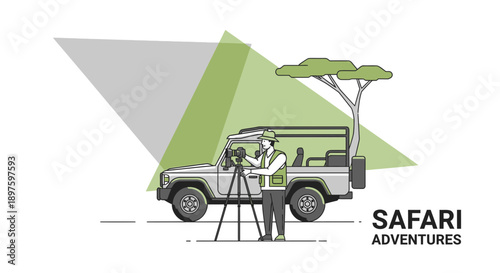 Capturing the Wild Spirit of Adventure with a Vintage Safari Vehicle