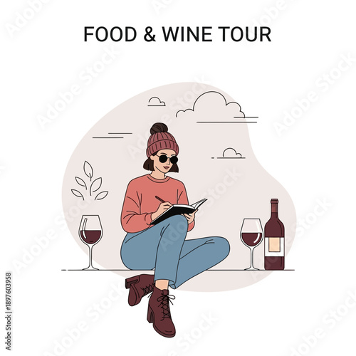 Culinary Exploration And Wine Appreciation Journey Documented