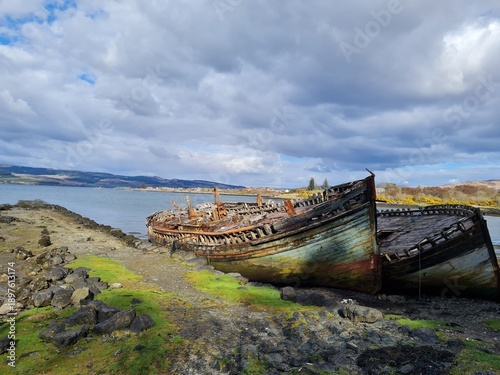 boat wreck - Isle of Mull