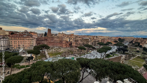 Photography Rome, Italy, Colosseum Sunset
