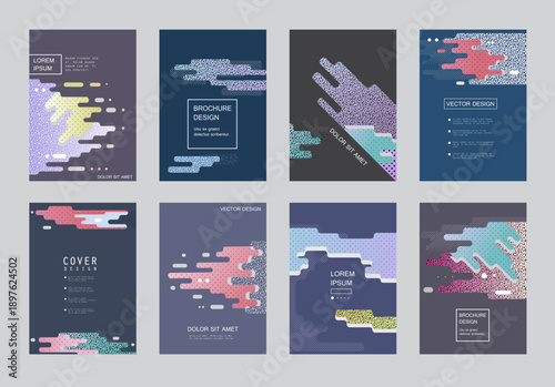 Minimal abstract geometric vector background