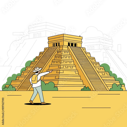 Exploring Ancient Mayan Pyramids A Tourist Discovers Historical Wonders