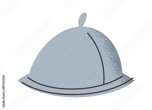 Cloche serving dish with lid