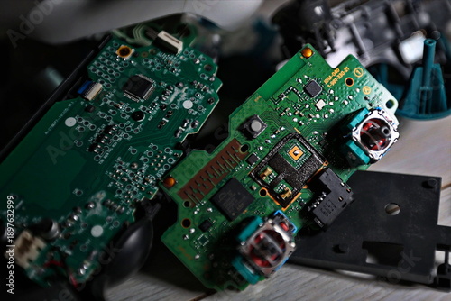 Repairing game controller joystick, gaming maintenance and electronics repair