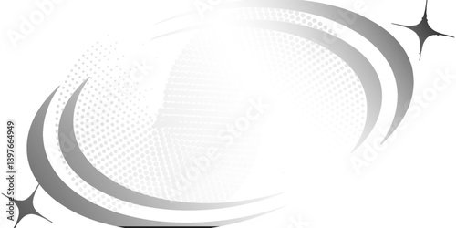 Abstract curved diagonal striped background. Vector curved diagonal, waving lines pattern.