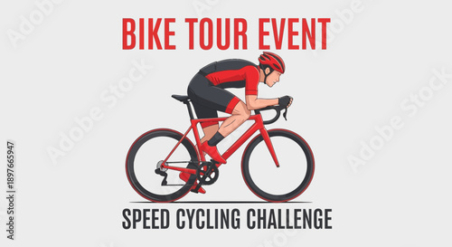 Bike Tour Event Speed Cycling Challenge Action Packed Competition