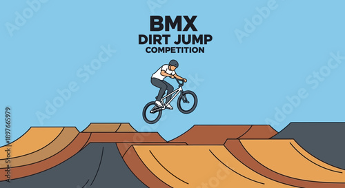BMX Dirt Jump Competition Thrills And Airtime Adventure