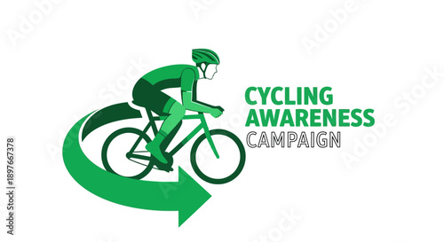 Cycling Awareness Campaign Promoting Safe Riding And Road Safety For Cyclists