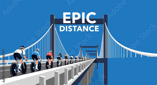 Cyclists Conquer Epic Bridge Journey On Scenic Mountain Ride