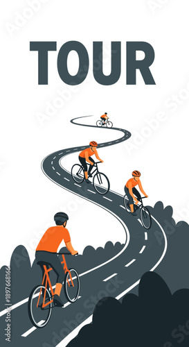 Cyclists Embark On Exciting Adventure With Road Biking Touring Through Scenic Routes