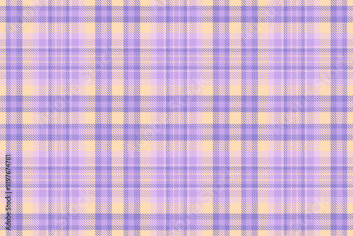 Classic tartan fabric illustration showcases traditional structure with subtle color interplay. Perfect for clothing mockups, lifestyle branding, and decorative surface applications.