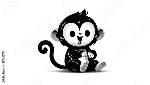 Cute and beautiful animal illustration