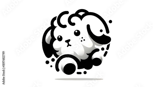Cute and beautiful animal illustration
