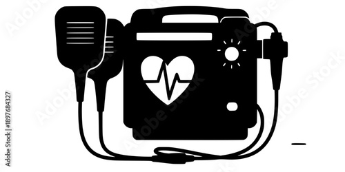 Defibrillator Black Silhouette Vector Illustration
defibrillator, silhouette, vector, illustration, black, medical, emergency, nubes, attack, cardiac, nailing, shock, electric, device, cpr, resuscitat