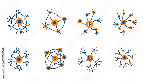 Abstract Network Structures and Connections