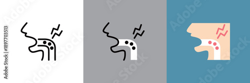 喉がイガイガするアイコン