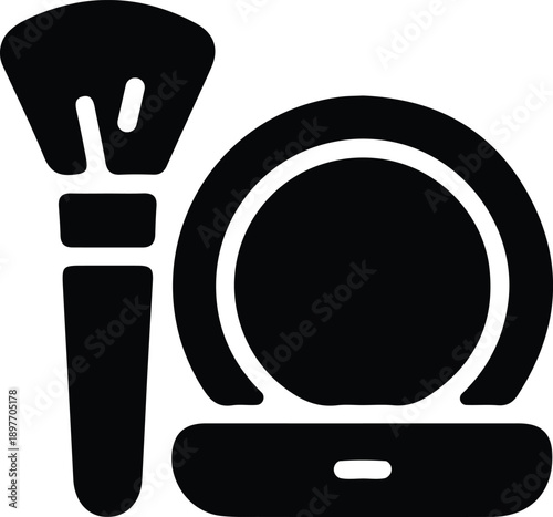 Beauty Makeup Tools Icon.