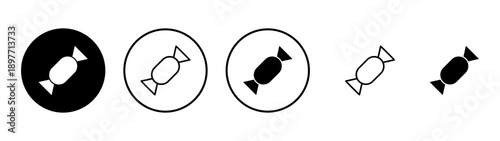 Candy icon vector. candy sign and symbol.
