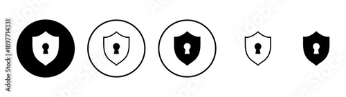 Security icon vector. protection sign and symbol. privacy. vpn