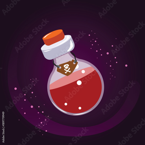 Potion illustration graphic