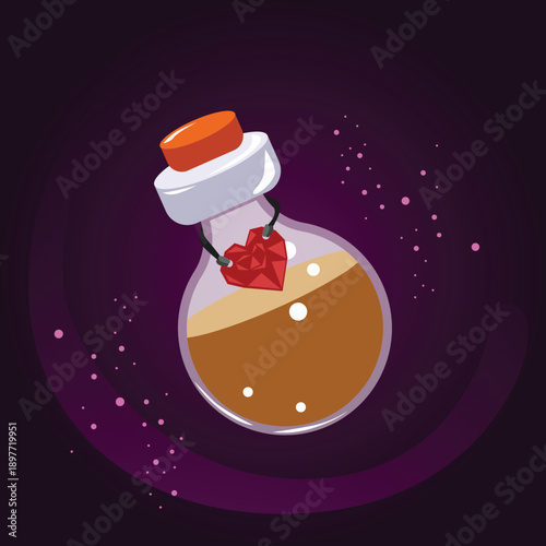 Potion illustration graphic