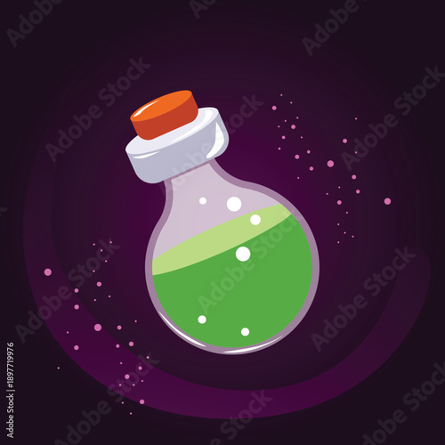 Potion illustration graphic