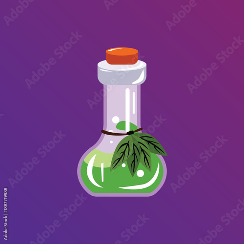 Potion illustration graphic