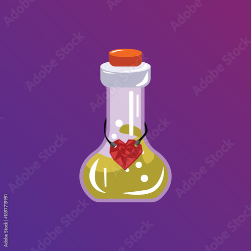 Potion illustration graphic