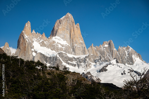 Views on the hike to Fitz Roy, a mountain in the Andes on the border of Argentina and Chile.
