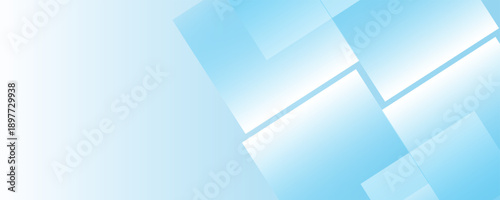 Minimalistic light blue abstract background featuring soft overlapping geometric shapes, ideal for professional and modern designs