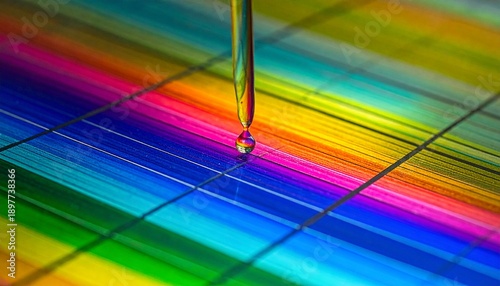 Microscope Slide Chromatography