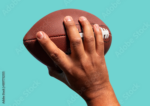 Fotografía atrapada de balón para touch Down