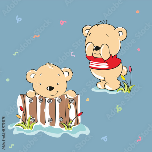 Peek-a-Boo Fun with Cute Bears