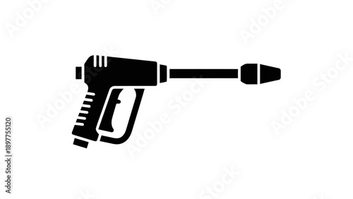 Black silhouette of a drill.