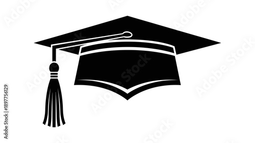 Graduation Cap Icon Symbol Education.