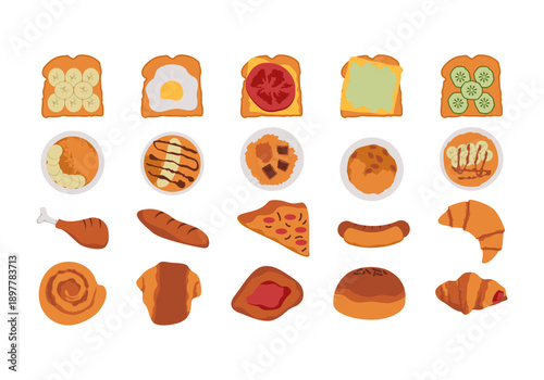 Food Day Illustrtaion