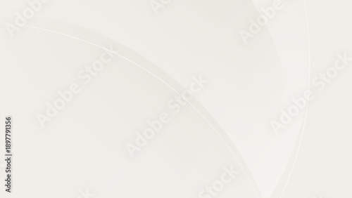 White abstract background with smooth curved waves, minimalist vector style elegant backdrop for corporate design.