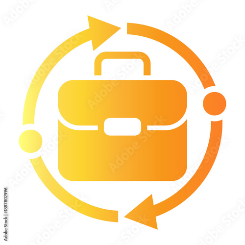 workaholic Gradient icon