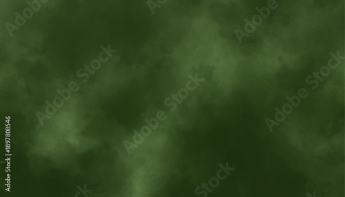 Vibrant Green Abstract Cloud and Smoke Texture