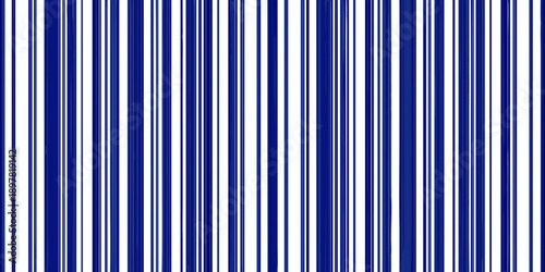 Abstract pattern of vertical blue and white stripes covering the entire frame
