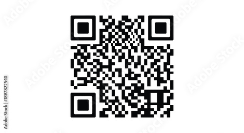 This image displays two distinct quick response codes each composed of black modules against a white background