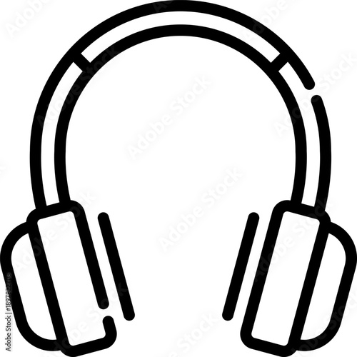 Earphones earbuds headphones headset icon