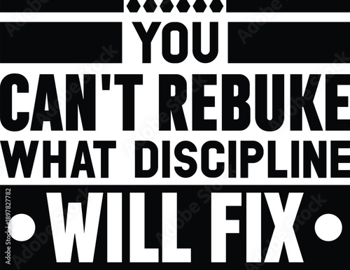 You can't rebuke what discipline will fix SVG Design