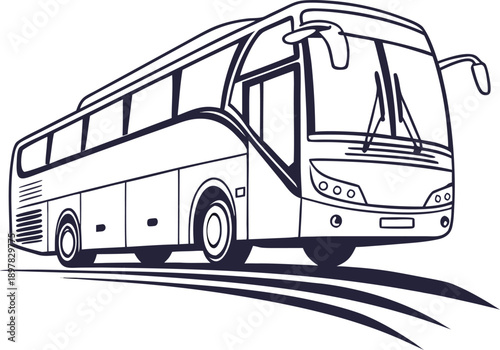 bus vector illustration