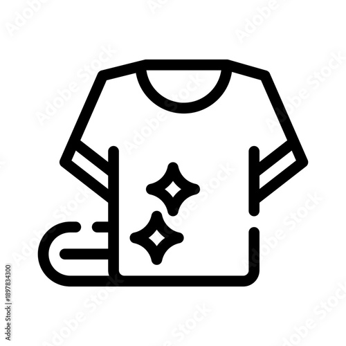 clean clothes line icon