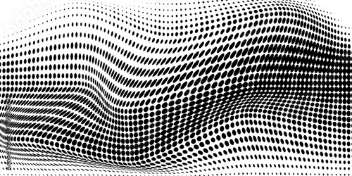 Black-white gradient halftone dots background. Pop art in vector illustration for your creative design